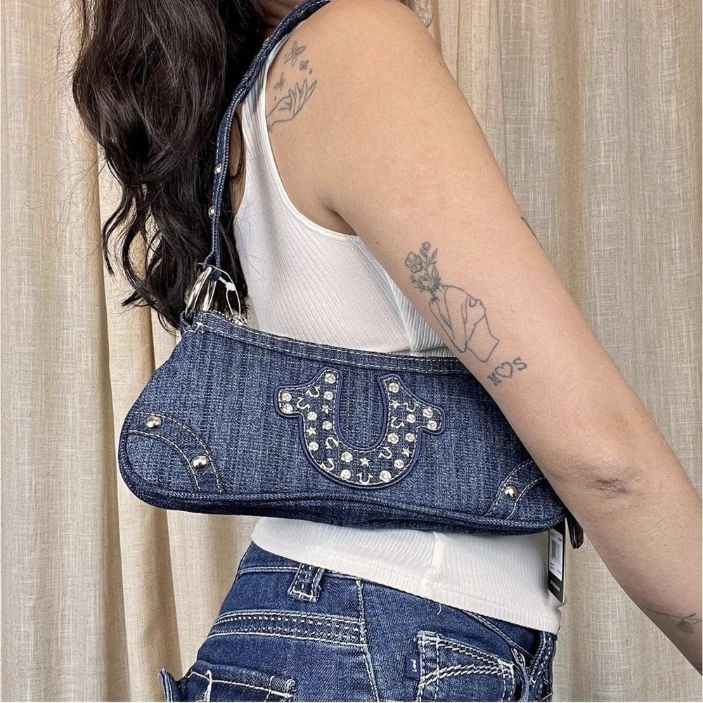 True Religion Denim Shoulder Bag